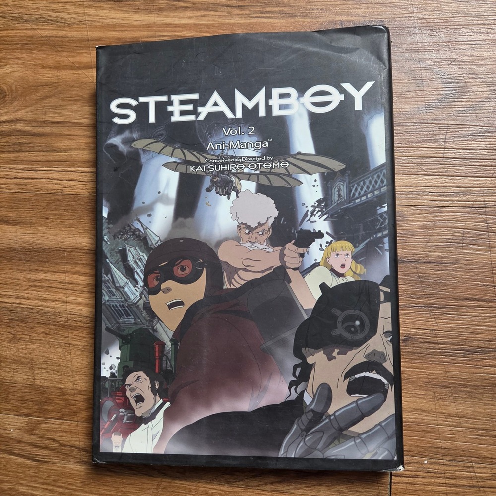 Steamboy Vol 2 Ani-Manga Katsuhiro Otomo VIZ Media 2006 Graphic Steampunk